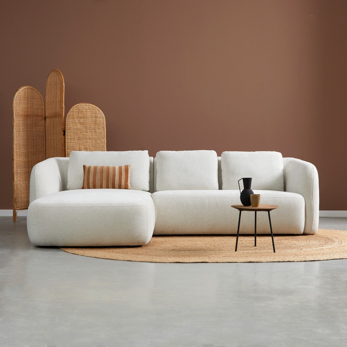 CLOUD met chaise longue links - Raven 22