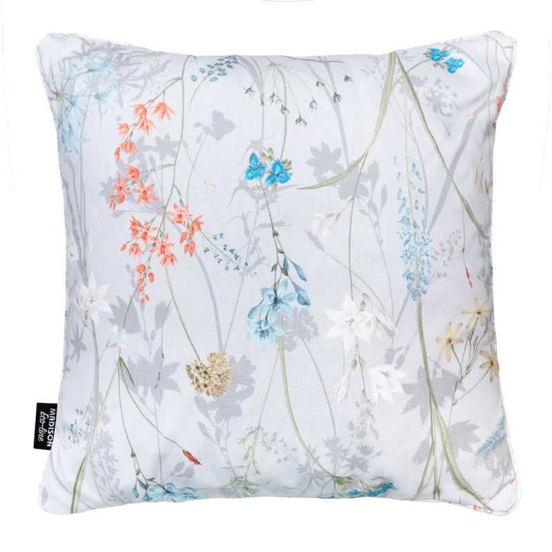 Madison - Sierkussen paspel ca.50x50cm Donna azure canvas eco+