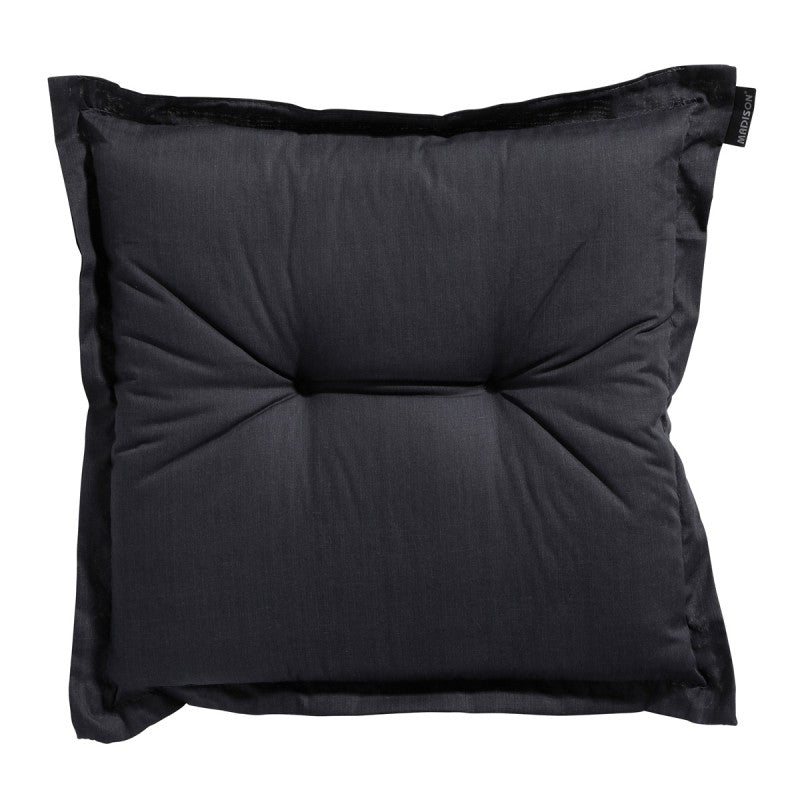 Madison - Zitkussen universeel 50x50 cm black