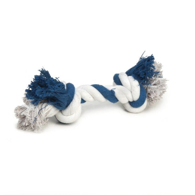 Beeztees - flossytoy ro/bl ass 2knop.125g