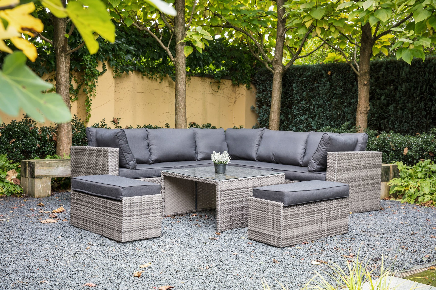 Loungehoekset Lugo Stone