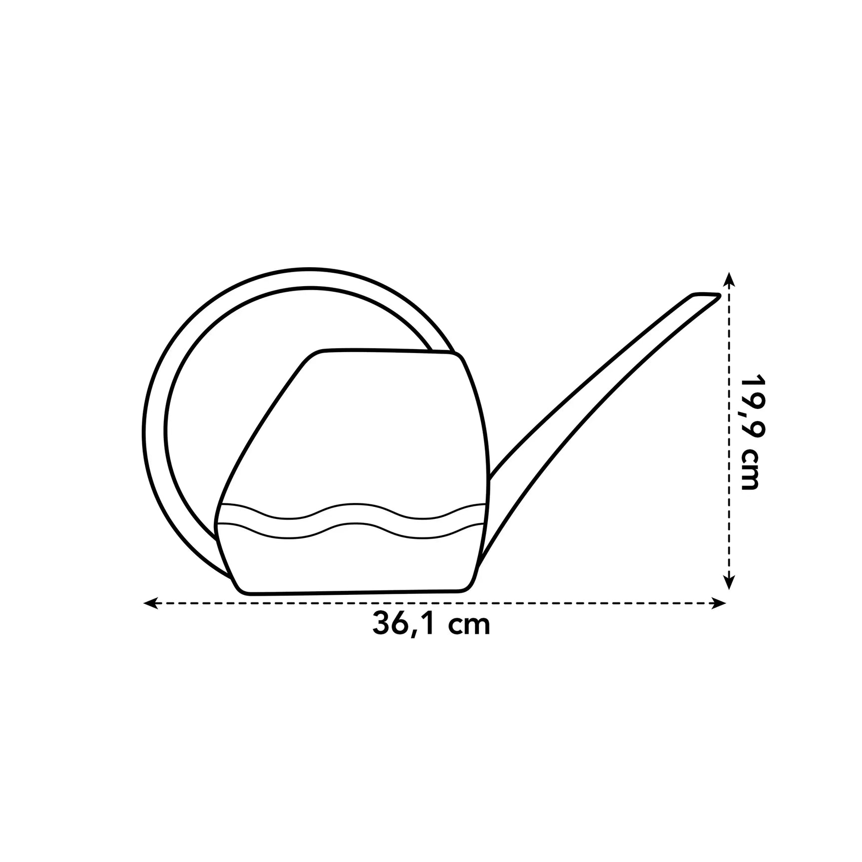 Elho - aquarius gieter 1,5ltr