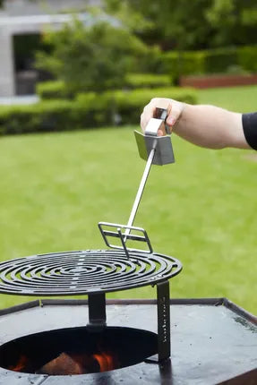 Barbecook - Grid Lifter uit roestvast staal en hout FSC 100%