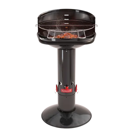 Barbecook - Loewy 50 houtskoolbarbecue uit email zwart Ø 47.5cm H 99cm