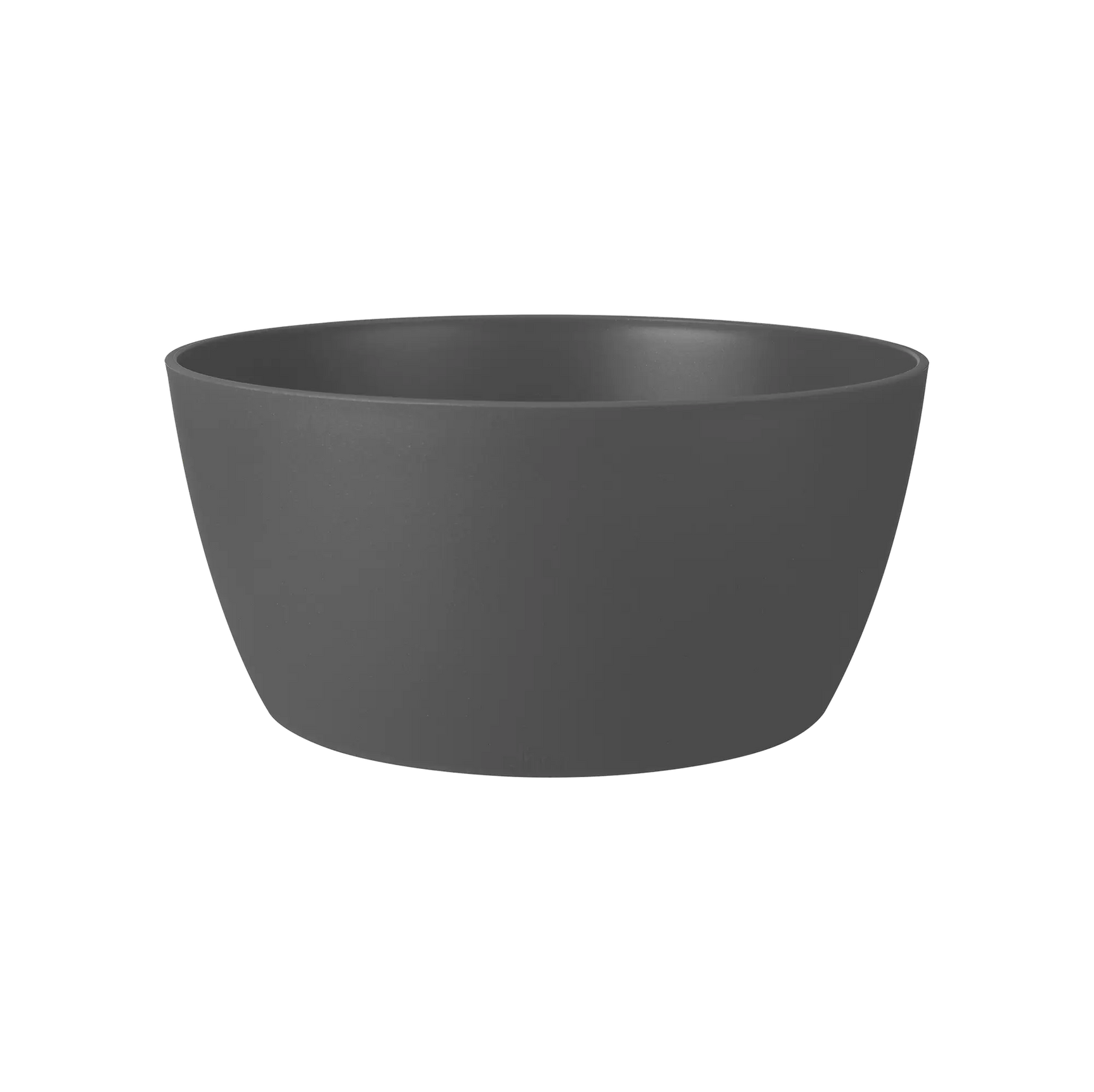 Elho Brussels plantenbak 23 cm, antracietgrijze ronde schaal