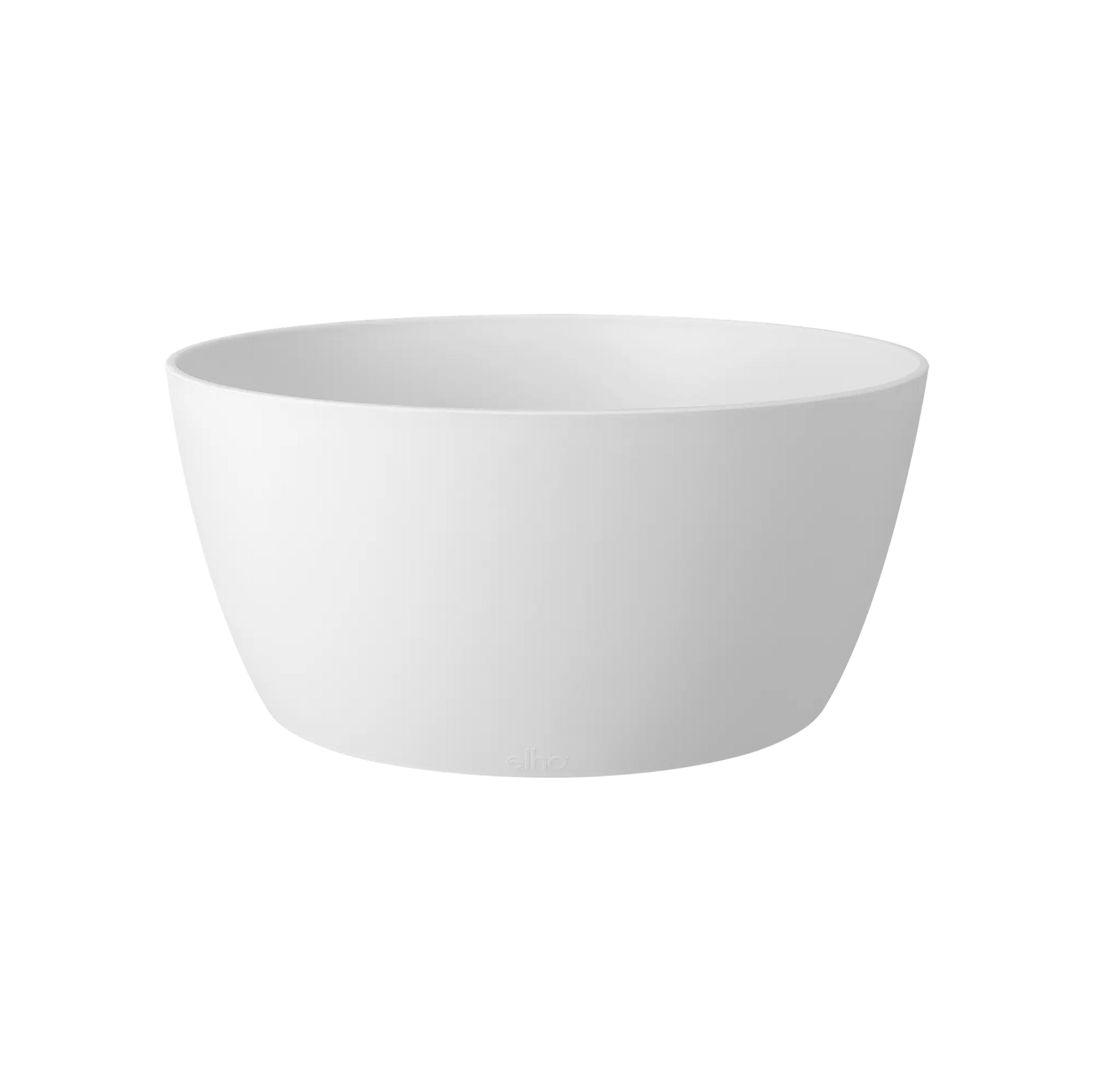 Elho brussels kom 23 cm, witte ronde schaal