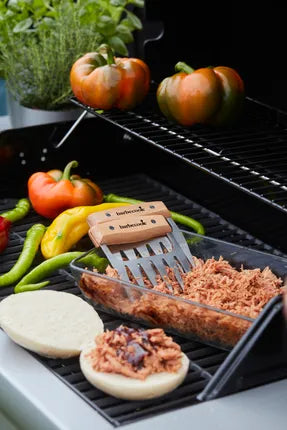 Barbecook - set van 2 Meat Claws uit roestvast staal en hout FSC 100%