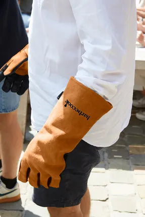 Barbecook - set van 2 zachtlederen handschoenen