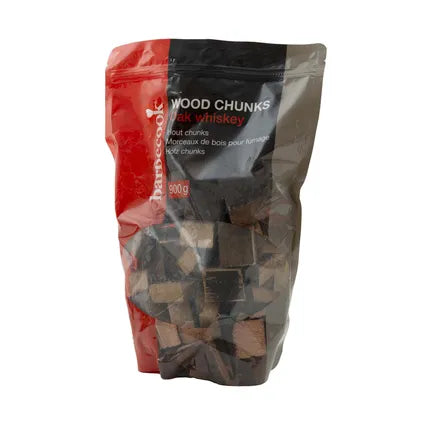 Barbecook - hout chunks eik whisky 900g