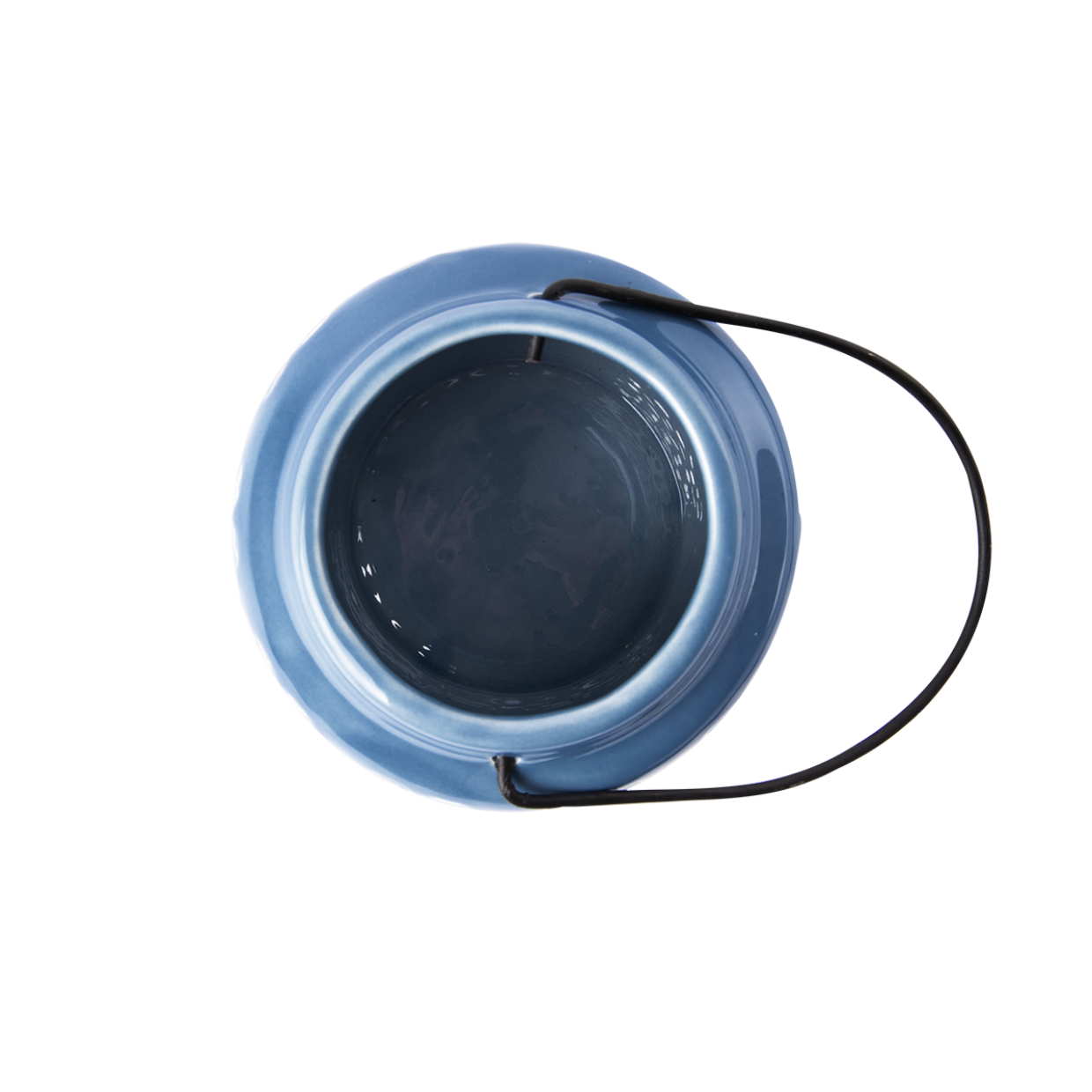 Esschert design - 50 tinten blauw windlicht - S