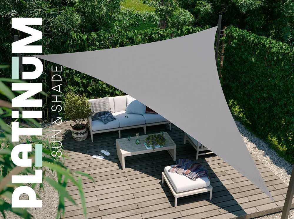 Platinum - Shade sail triangle 400x400x400