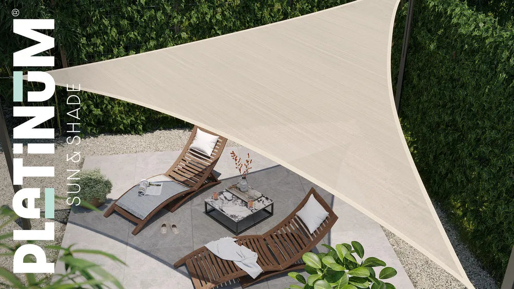 Platinum - Shade sail triangle 500x500x500