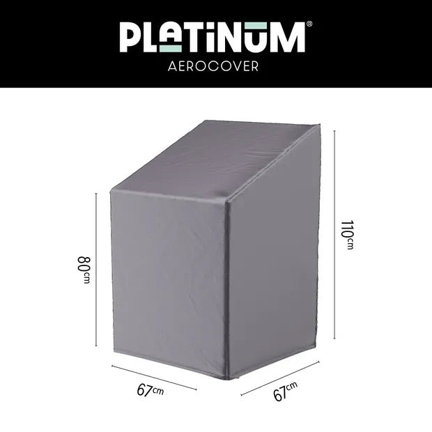 Platinum AeroCover - Stapelstoelhoes/ gasveerstoelhoes 67x67xH80/110