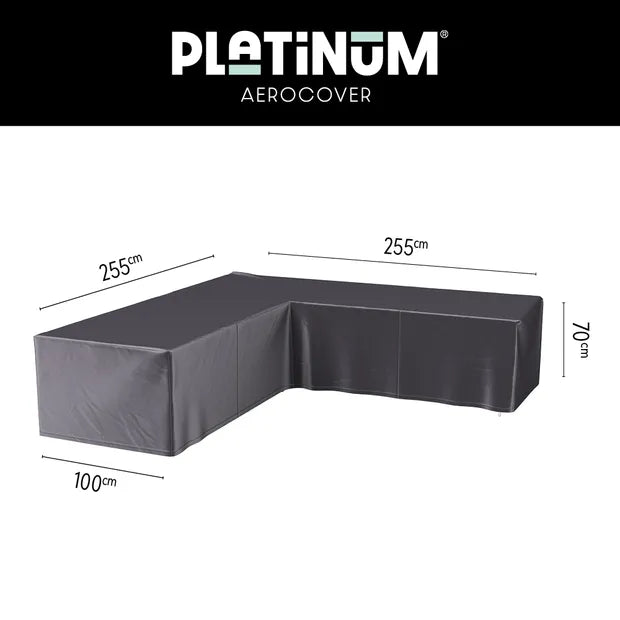 Platinum AeroCover - Loungesethoes hoekset 255x255x100xH70
