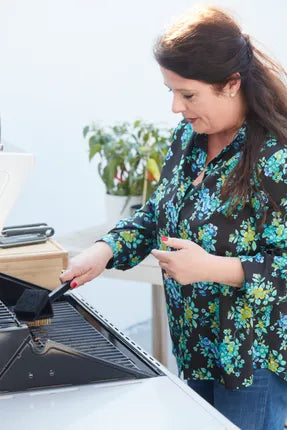 Barbecook - 3-in-1 lange borstel zwart 37cm