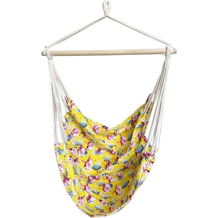 Hangmatstoel Deluxe Flamingo