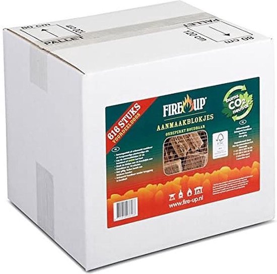 Fire-Up Aanmaakblokjes doos á 616st