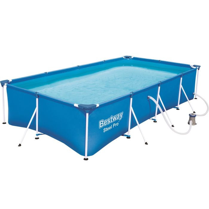 Bestway - Steel pro zwembad 400x211x81cm + pomp