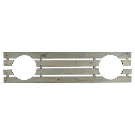 Houten Bank voor 2 potten