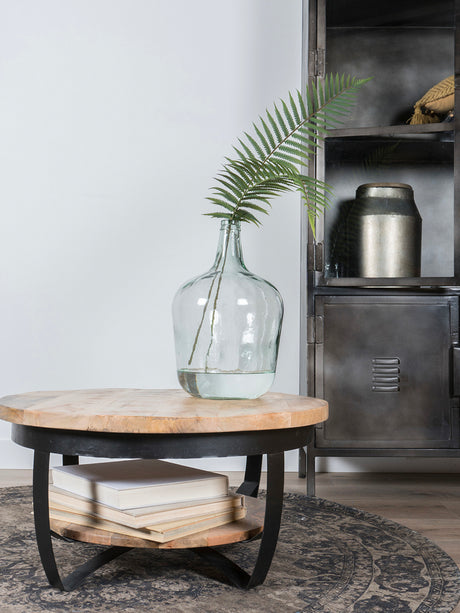 Vloerkleed Viola Green - Rond ø160 cm