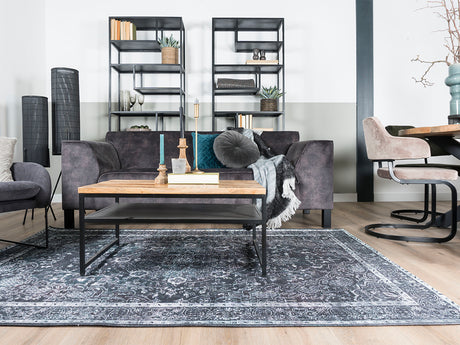 Vloerkleed Mila Antraciet 200 x 290 cm