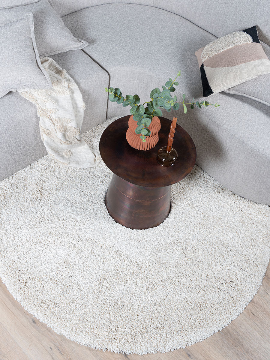 Karpet Rome Creme Rond ø200 cm
