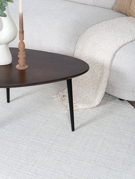 Vloerkleed Cross Naturel - Rond ø160 cm