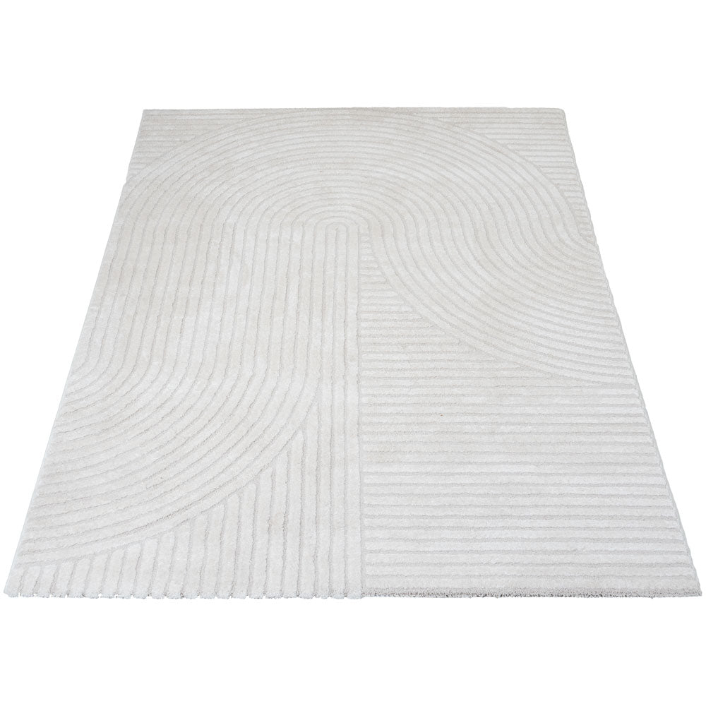 Vloerkleed Ella Cream 80 x 150 cm