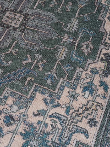 Vloerkleed Heris Green 10 - 200 x 290 cm