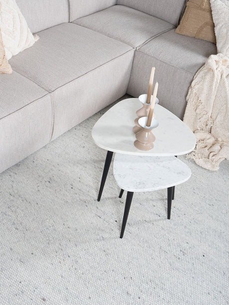 Vloerkleed Scott Ivoor 240 x 340 cm