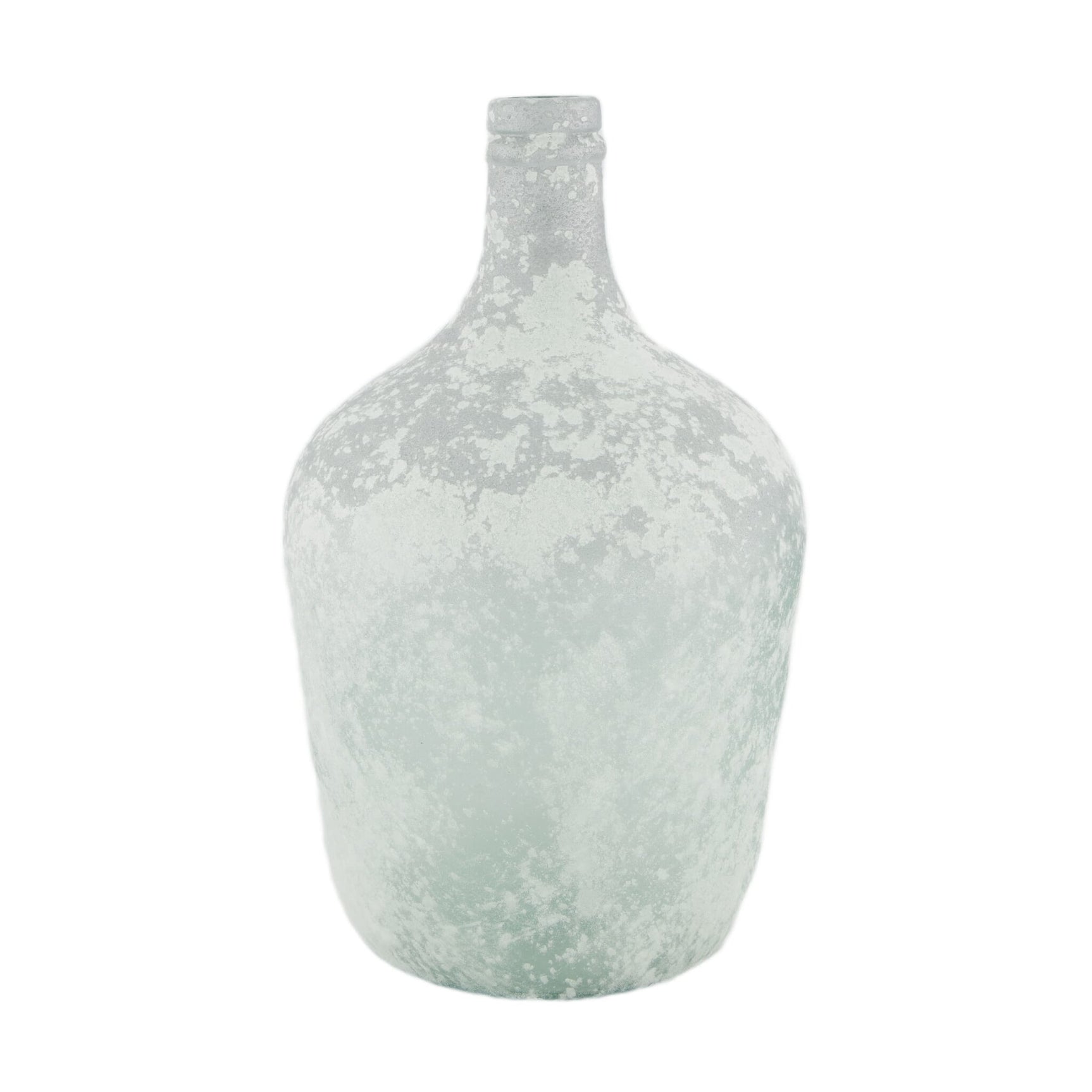 Fles recycled glas 18x18x30cm