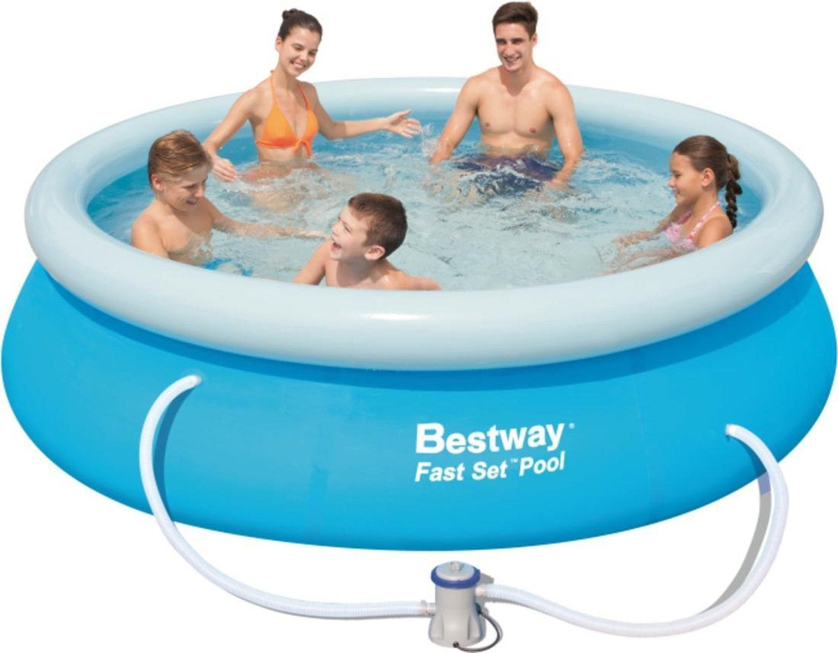 Bestway - Fast Set zwembad rond 305x76cm + pomp