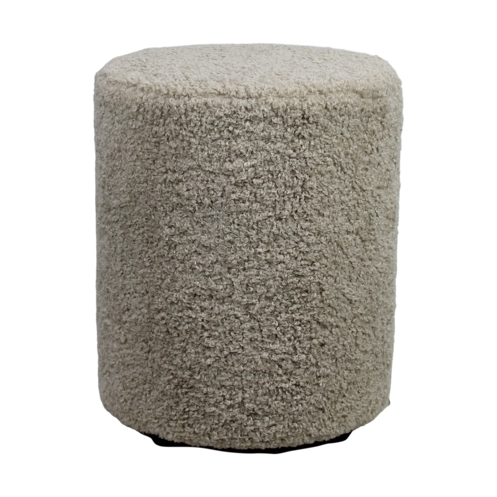 Poef rond teddy  38x38x48cm