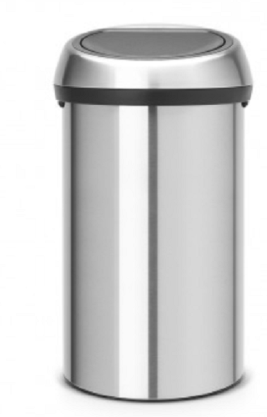 Brabantia Touch Bin matt steel 60ltr