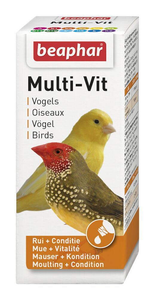 Beaphar - Multi-Vit vogel 20ml