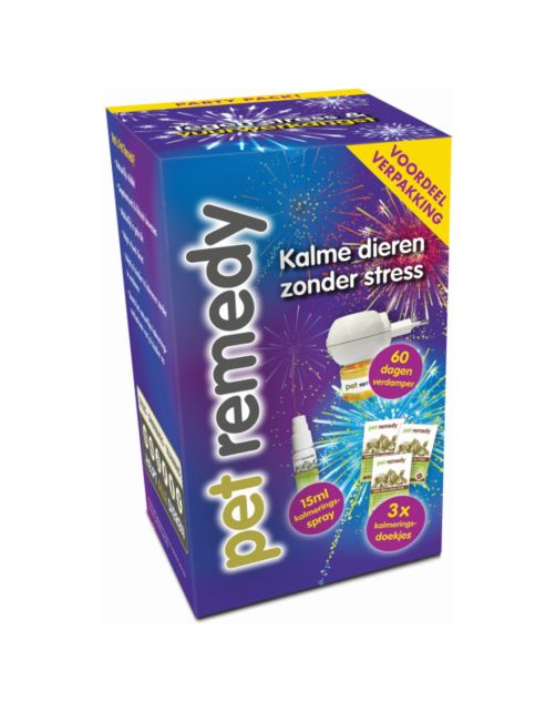 Pet Remedy vuurwerkangst antistressmiddel party pack, spuitbusverpakking 15 ml