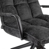 Draaifauteuil met arm antraciet