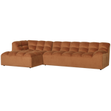 ALLURE CHAISE LONGUE LINKS VELVET TERRA