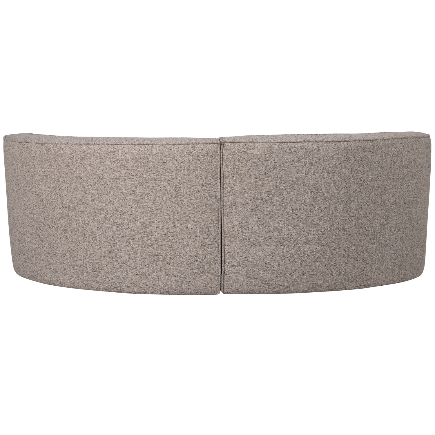 EUROPA 4-ZITS EETBANK GEWEVEN STOF ZAND MELANGE