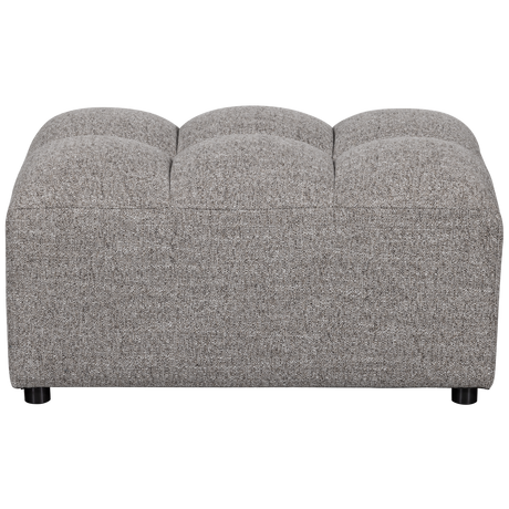 ALLURE HOCKER GEWEVEN STOF KLEI MELANGE