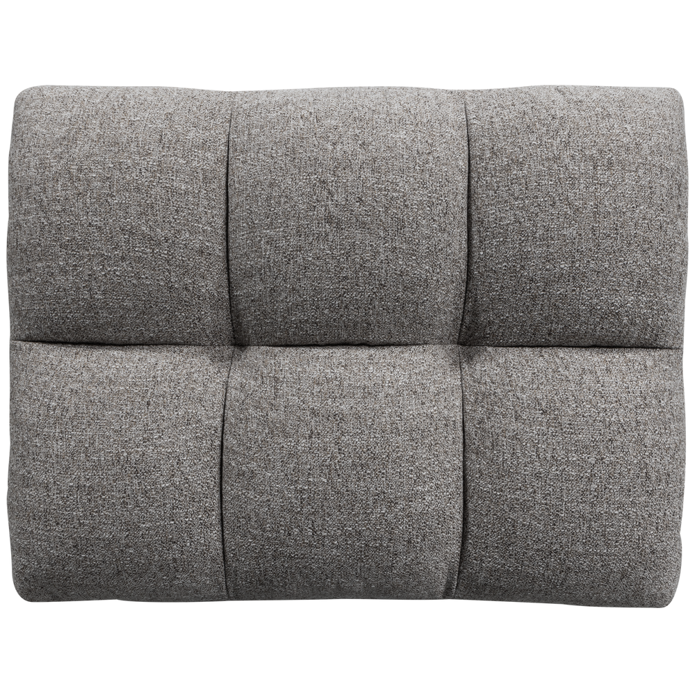 ALLURE HOCKER GEWEVEN STOF KLEI MELANGE