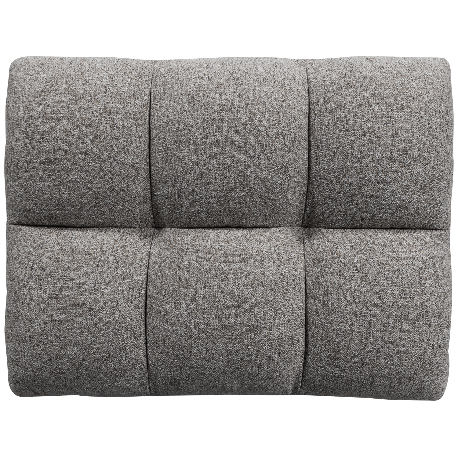 ALLURE HOCKER GEWEVEN STOF KLEI MELANGE