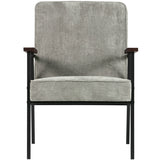 WOOOD - Sally fauteuil vergrijsd groen