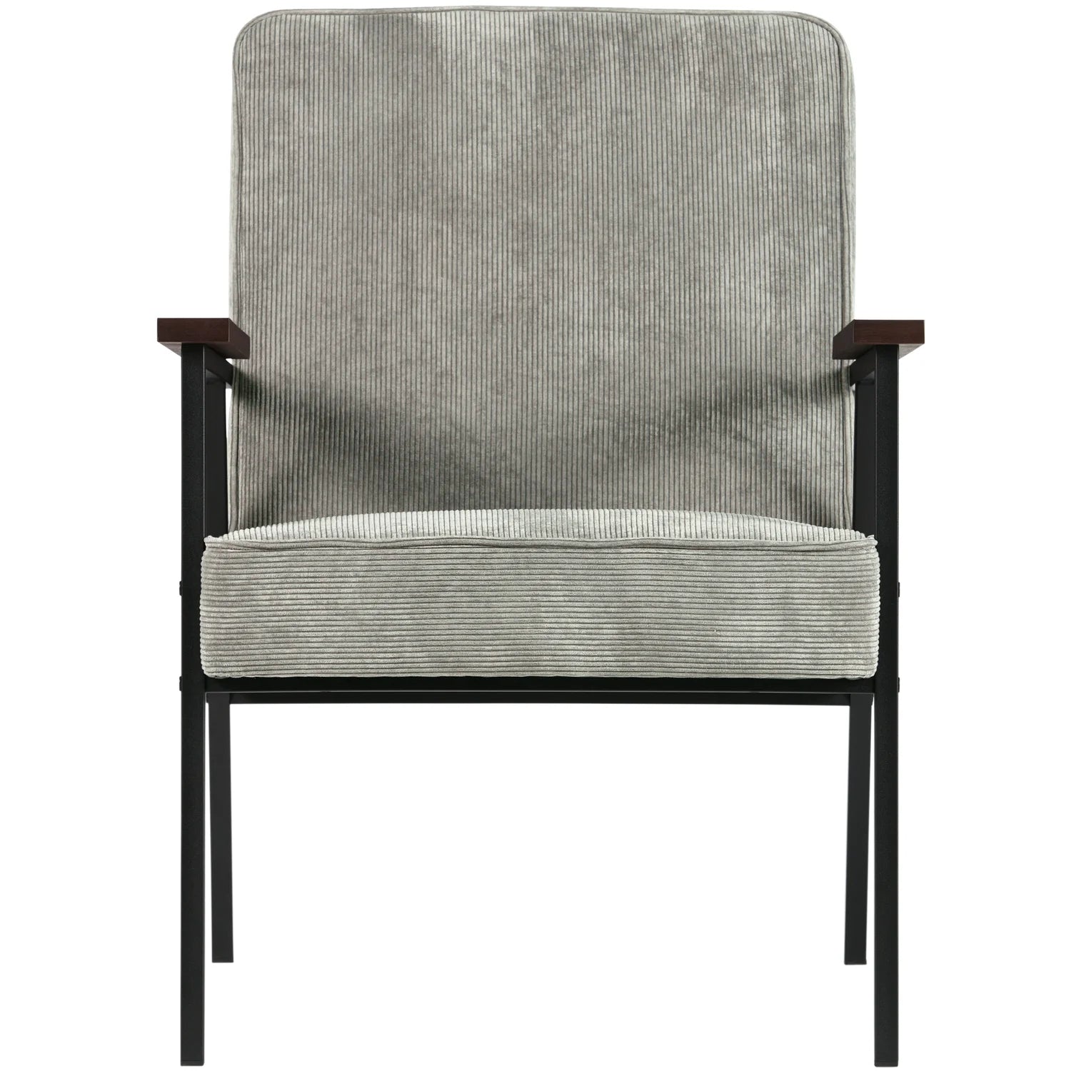 WOOOD - Sally fauteuil vergrijsd groen