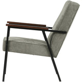 WOOOD - Sally fauteuil vergrijsd groen