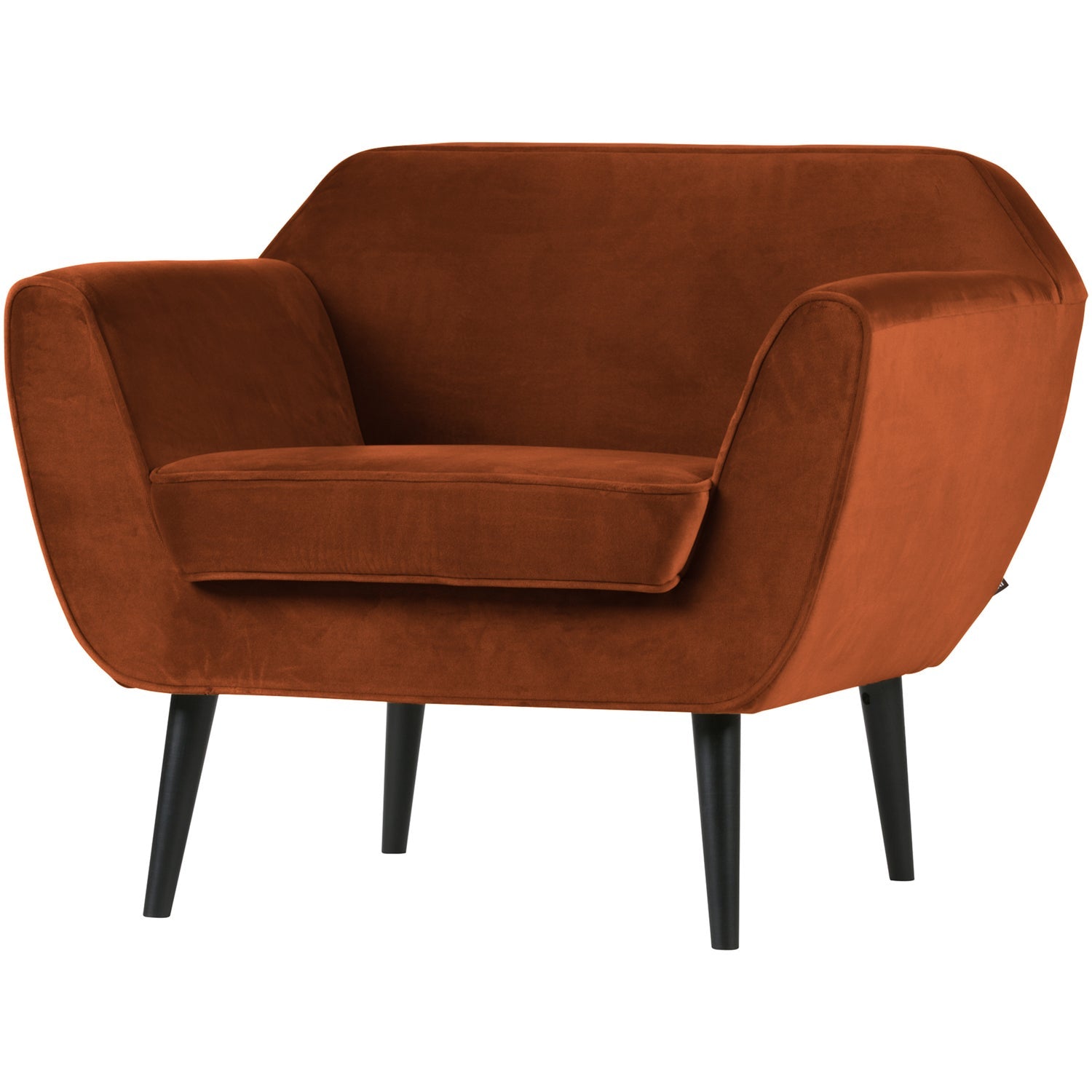 ROCCO FAUTEUIL VELVET ROESTBRUIN