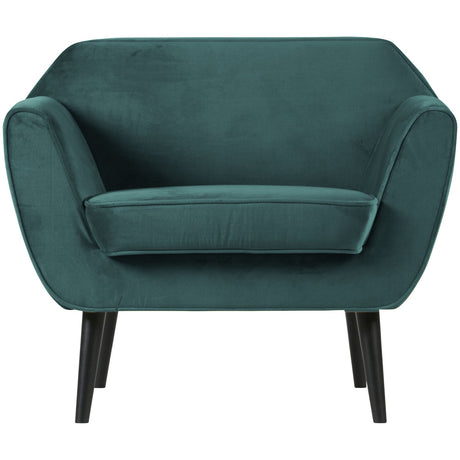 ROCCO FAUTEUIL VELVET GROENBLAUW