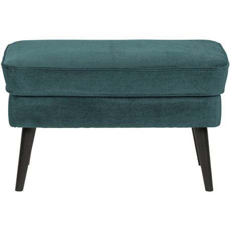 ROCCO HOCKER VELVET GROENBLAUW