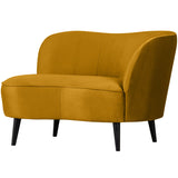 SARA LOUNGE FAUTEUIL RECHTS VELVET OKER