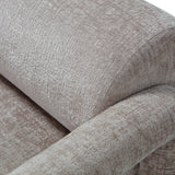WOOOD - Lenny fauteuil in grove textuur zand